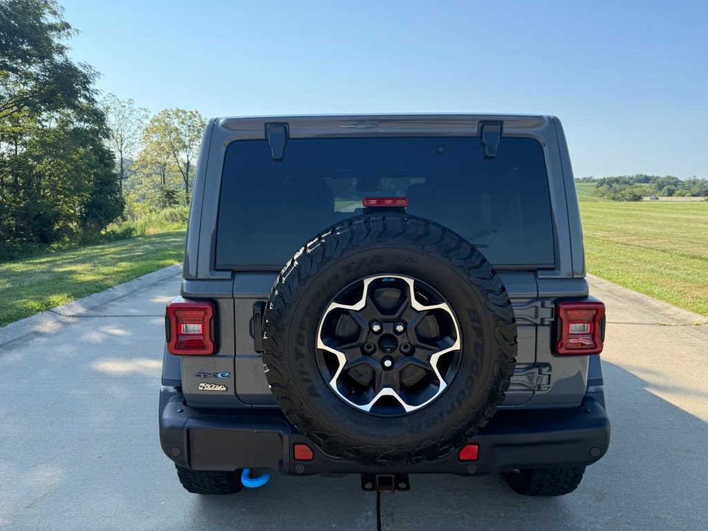 Used 2022 Jeep Wrangler Unlimited Rubicon 4xe w/ Steel Bumper Group AWD/4WD image 4