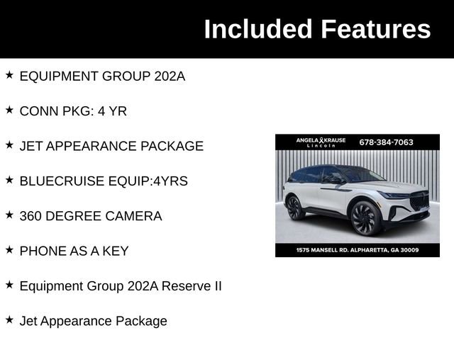 New 2026 Lincoln Nautilus Reserve w/ Jet Appearance Package AWD/4WD image 6