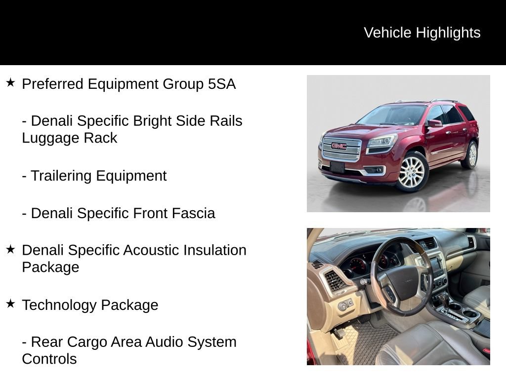 Used 2016 GMC Acadia Denali FWD image 26