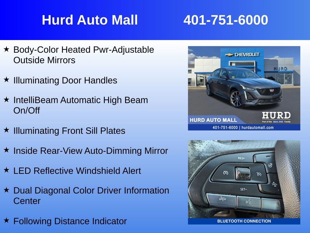Used 2020 Cadillac CT5 Sport w/ Driver Awareness Plus Package image 30