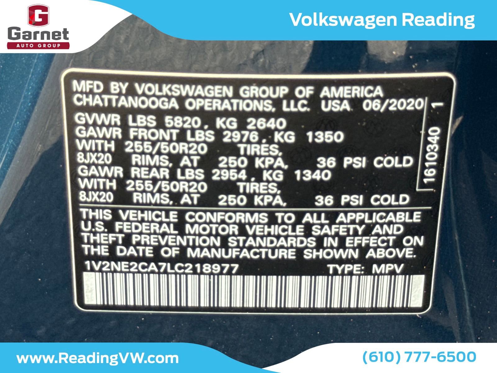 Used 2020 Volkswagen Atlas Cross Sport SEL Premium image 43