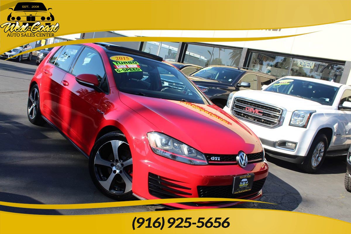 Used 2015 Volkswagen GTI SE FWD image 1
