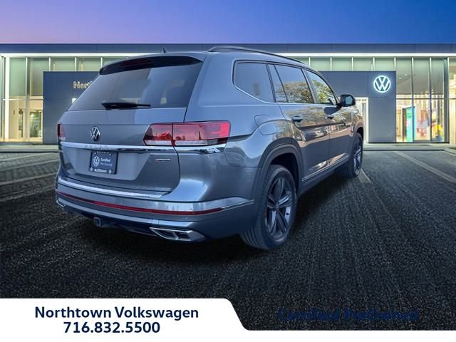 Certified 2021 Volkswagen Atlas SE w/ Panoramic Sunroof Package image 3