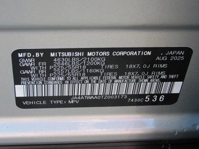 New 2026 Mitsubishi Eclipse Cross Black Edition image 13