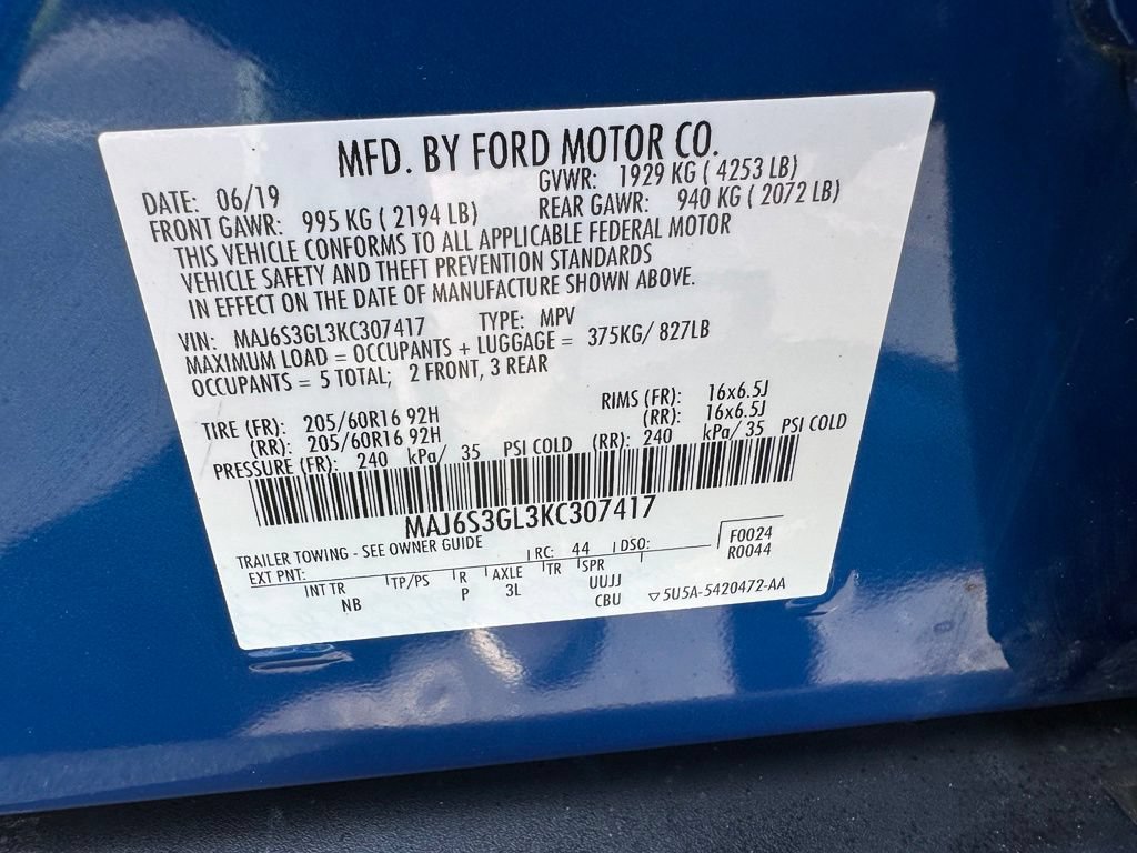 Used 2019 Ford EcoSport SE AWD/4WD image 39