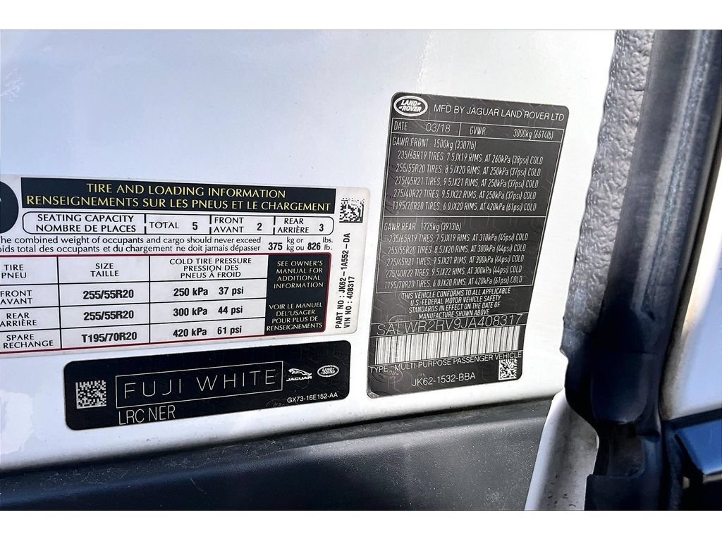 Used 2018 Land Rover Range Rover Sport HSE AWD/4WD image 19