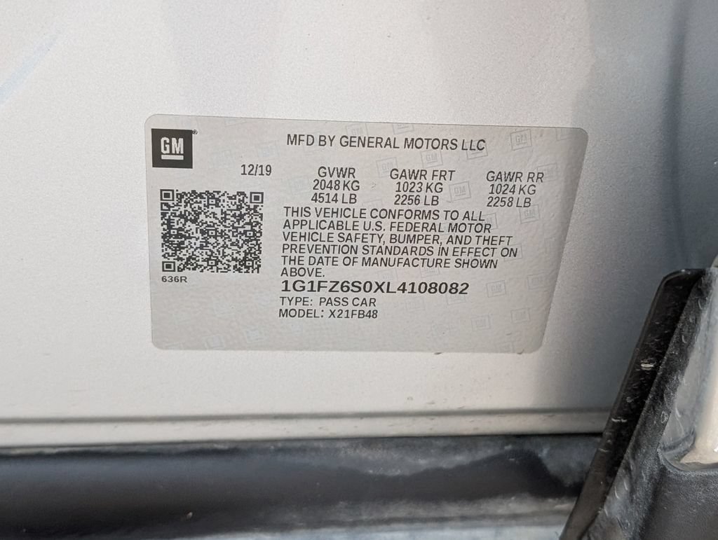 Certified 2020 Chevrolet Bolt Premier w/ Infotainment Package FWD image 34