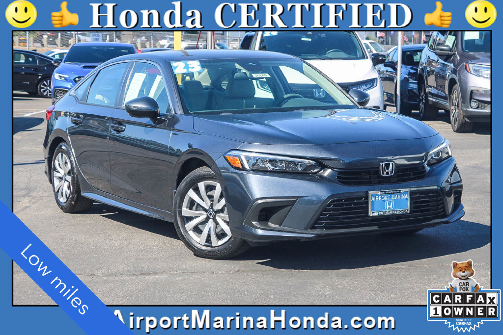 Certified 2023 Honda Civic LX