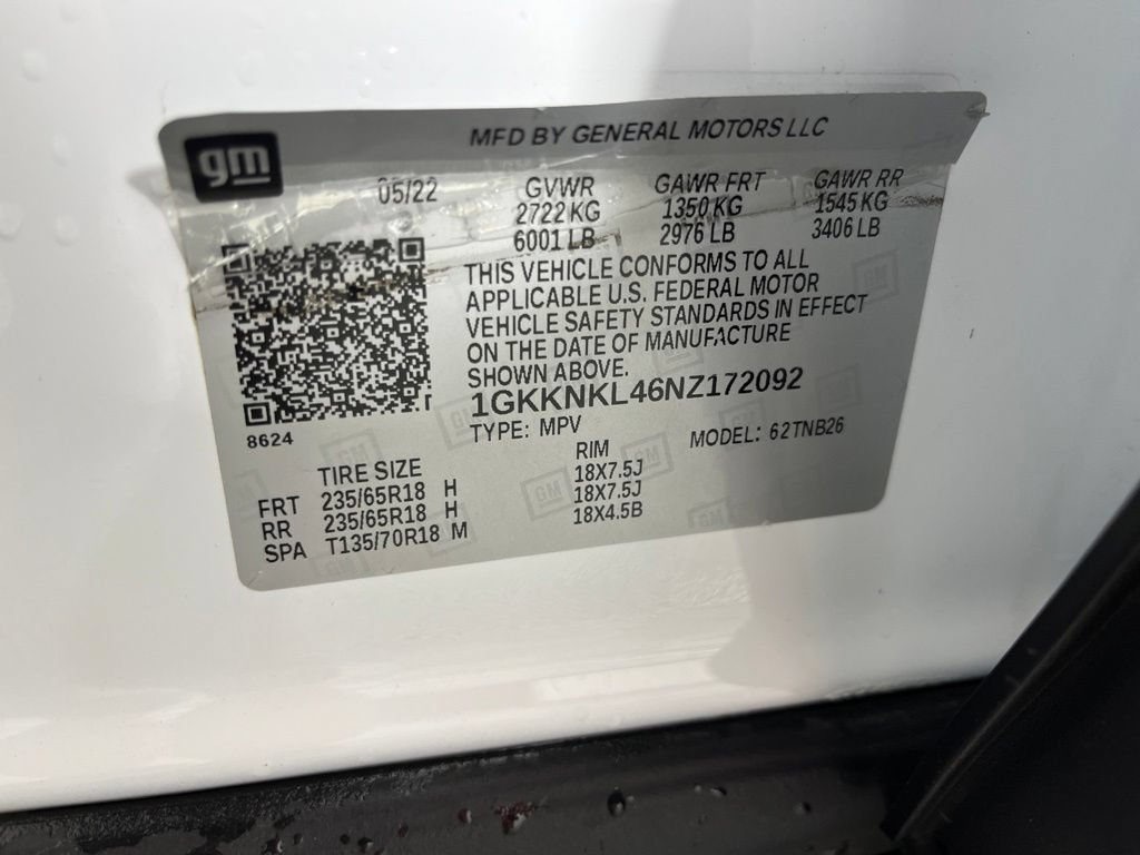 Certified 2022 GMC Acadia SLE w/ Driver Convenience Package FWD image 38