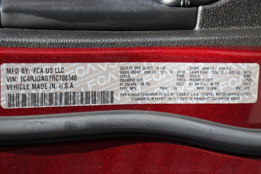 Used 2024 Jeep Grand Cherokee Altitude RWD image 50