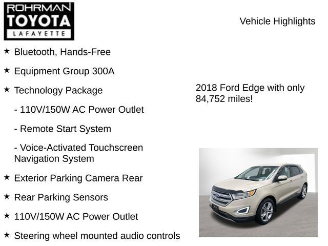 Used 2018 Ford Edge Titanium w/ Technology Package image 7