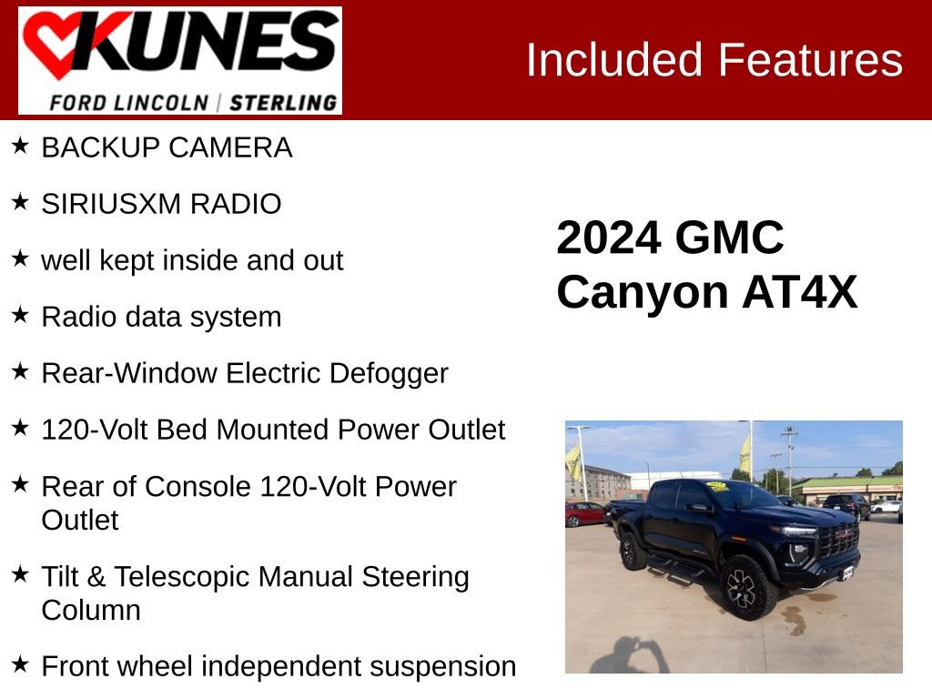 Used 2024 GMC Canyon AT4X AWD/4WD image 3