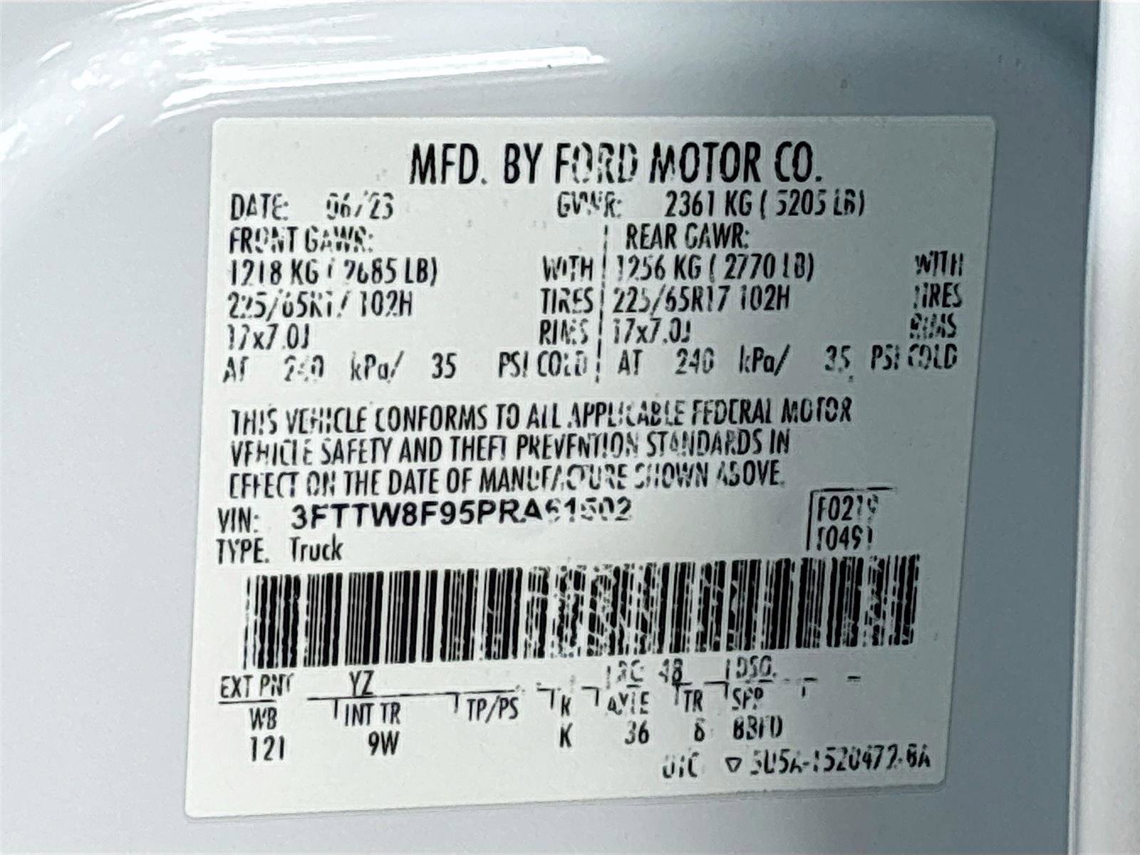 Used 2023 Ford Maverick XL w/ Equipment Group 100A Standard image 32