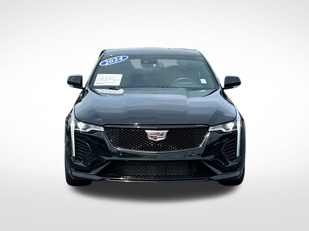 Certified 2024 Cadillac CT4 V w/ Navigation Package RWD image 2