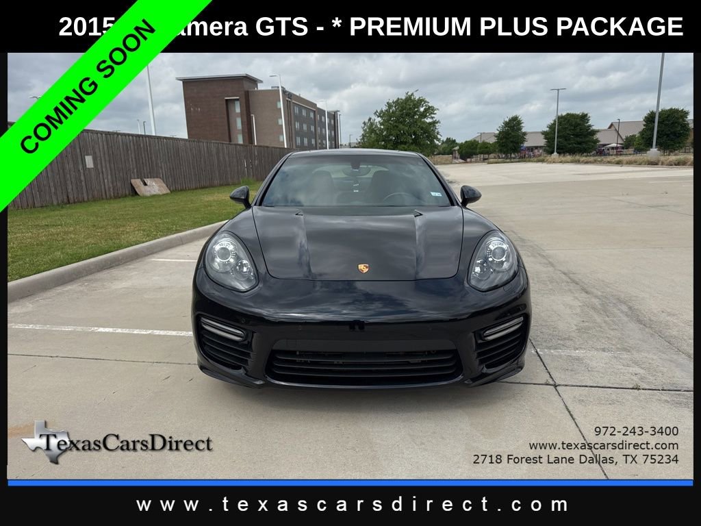 Used 2015 Porsche Panamera GTS AWD/4WD image 2