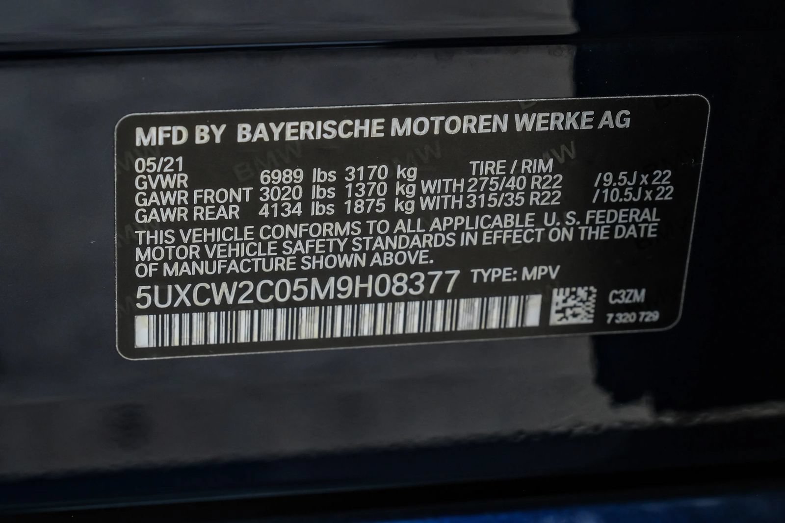 Used 2021 BMW X7 xDrive40i w/ M Sport Package AWD/4WD image 63