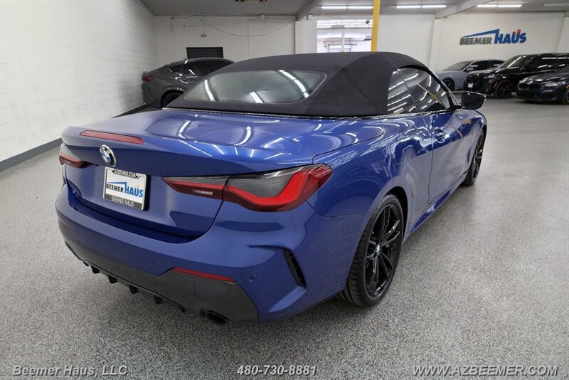 Used 2021 BMW 430i Convertible w/ M Sport Package RWD image 8