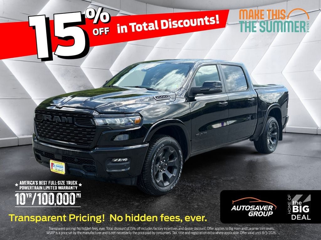New 2026 RAM 1500 Big Horn