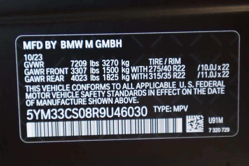 Used 2024 BMW XM Label Red AWD/4WD image 16