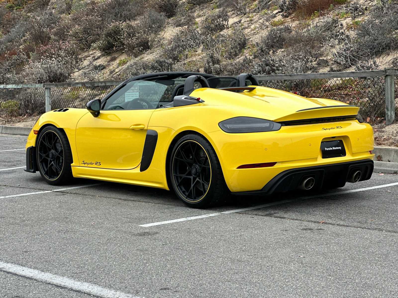 Certified 2024 Porsche 718 Boxster Spyder RS image 3
