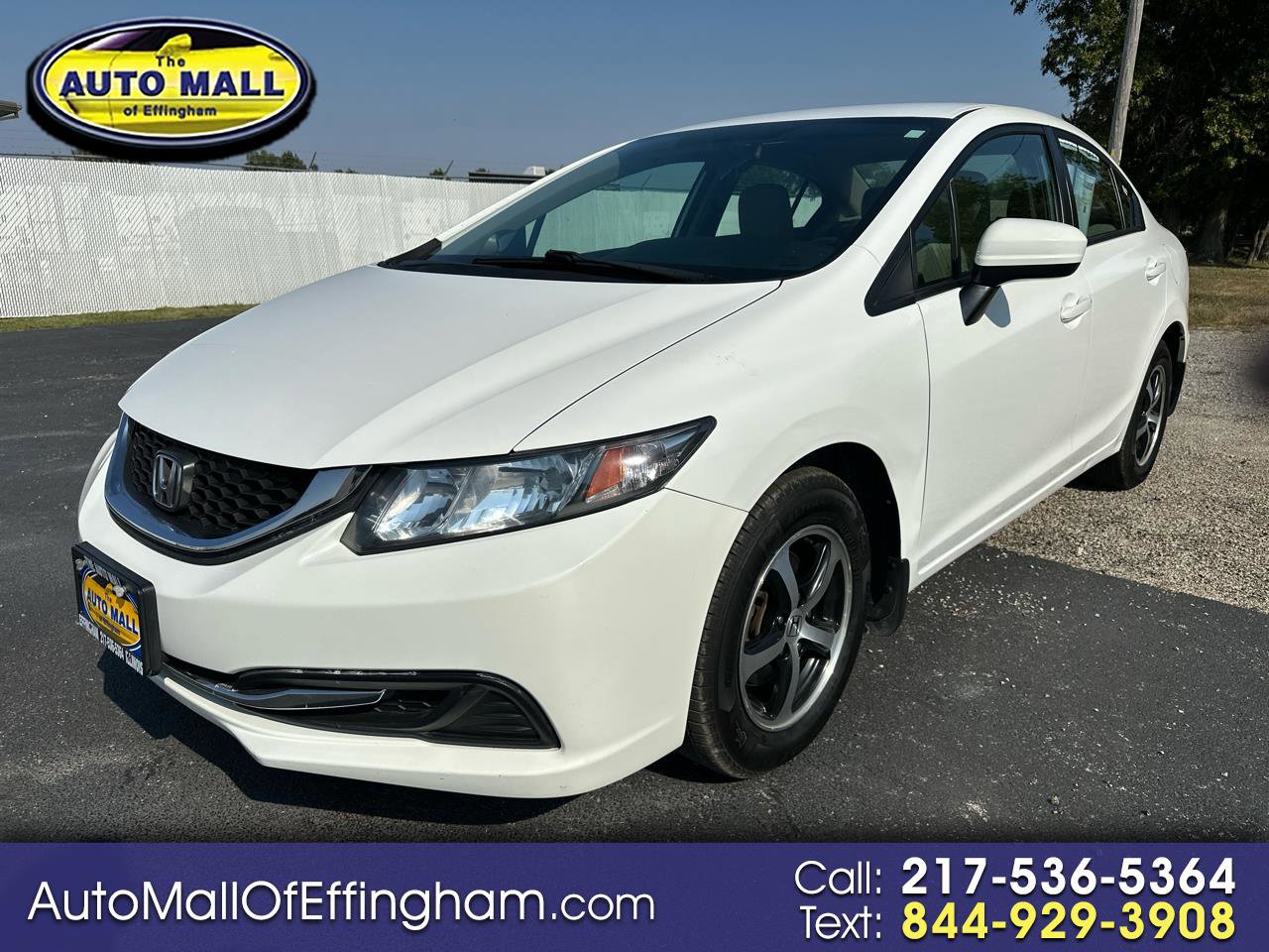 Used 2015 Honda Civic SE