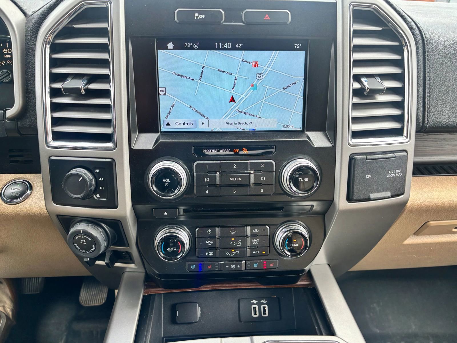 Used 2016 Ford F150 Lariat w/ Equipment Group 502A Luxury image 20