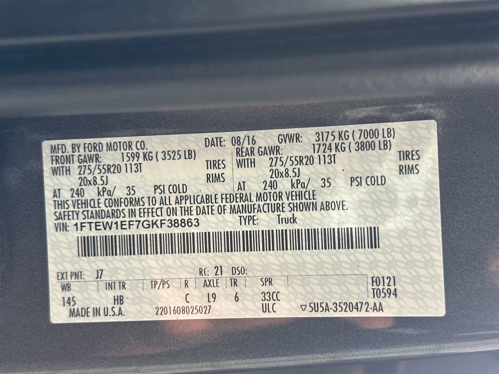 Used 2016 Ford F150 Lariat image 40