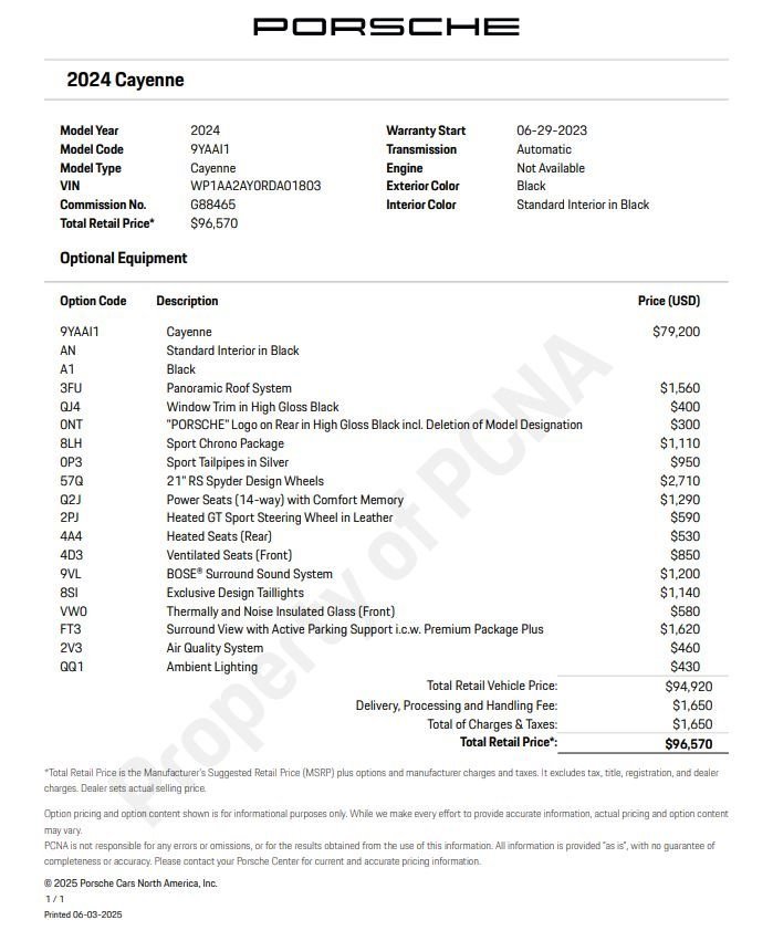 Certified 2024 Porsche Cayenne image 6