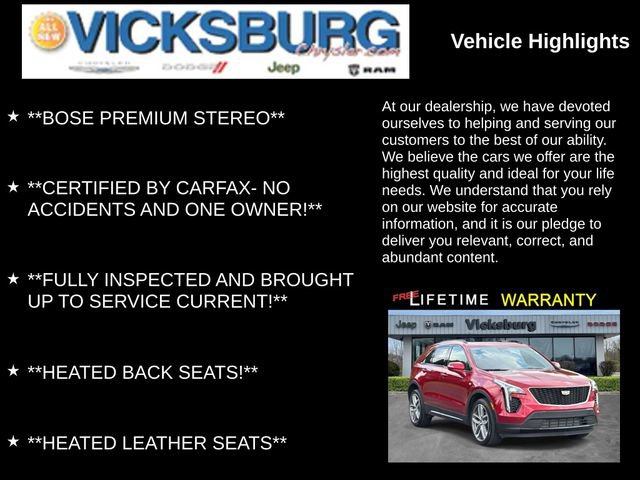 Used 2023 Cadillac XT4 Sport w/ Cold Weather Package AWD/4WD image 13