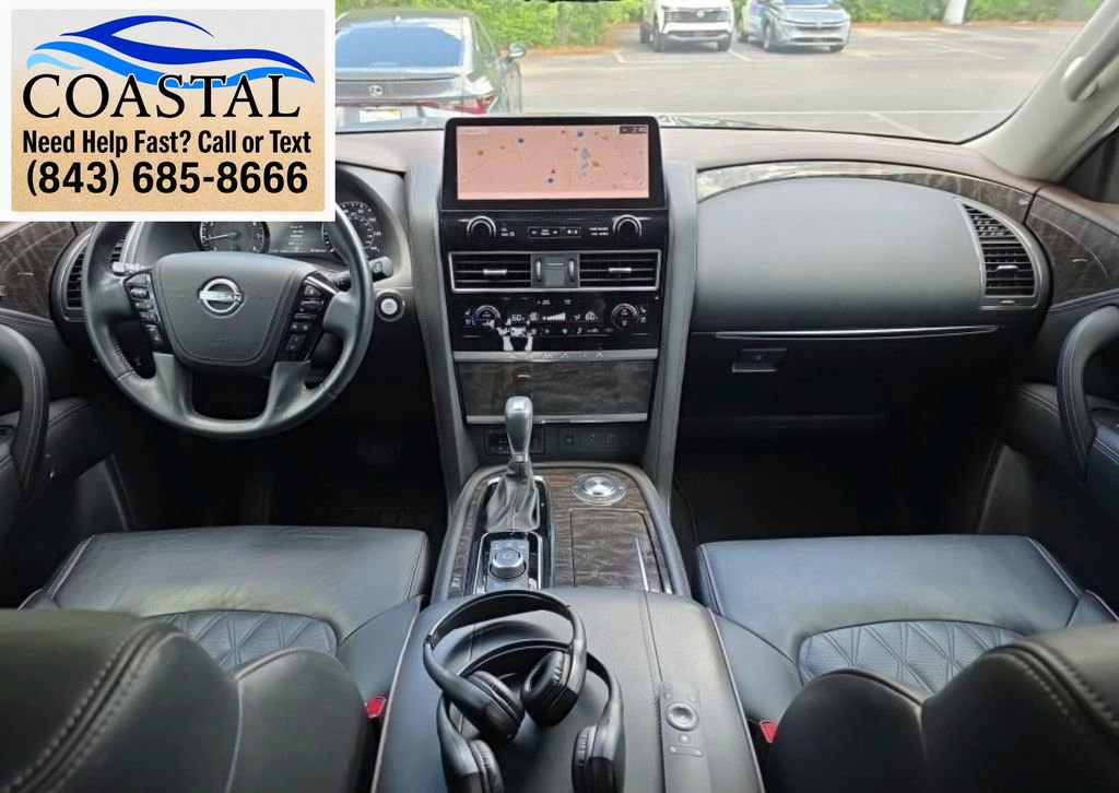 Used 2023 Nissan Armada Platinum w/ Captain's Chairs Package RWD image 8