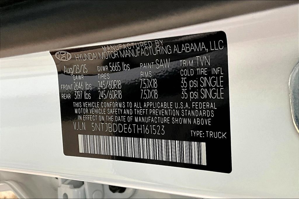 New 2026 Hyundai Santa Cruz SEL image 15