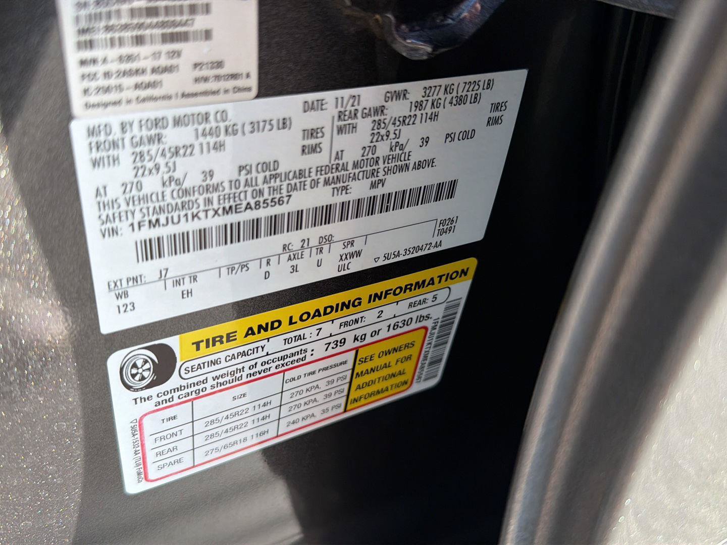 Used 2021 Ford Expedition Limited RWD image 48