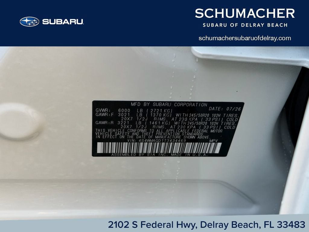 New 2026 Subaru Ascent Limited AWD/4WD image 15