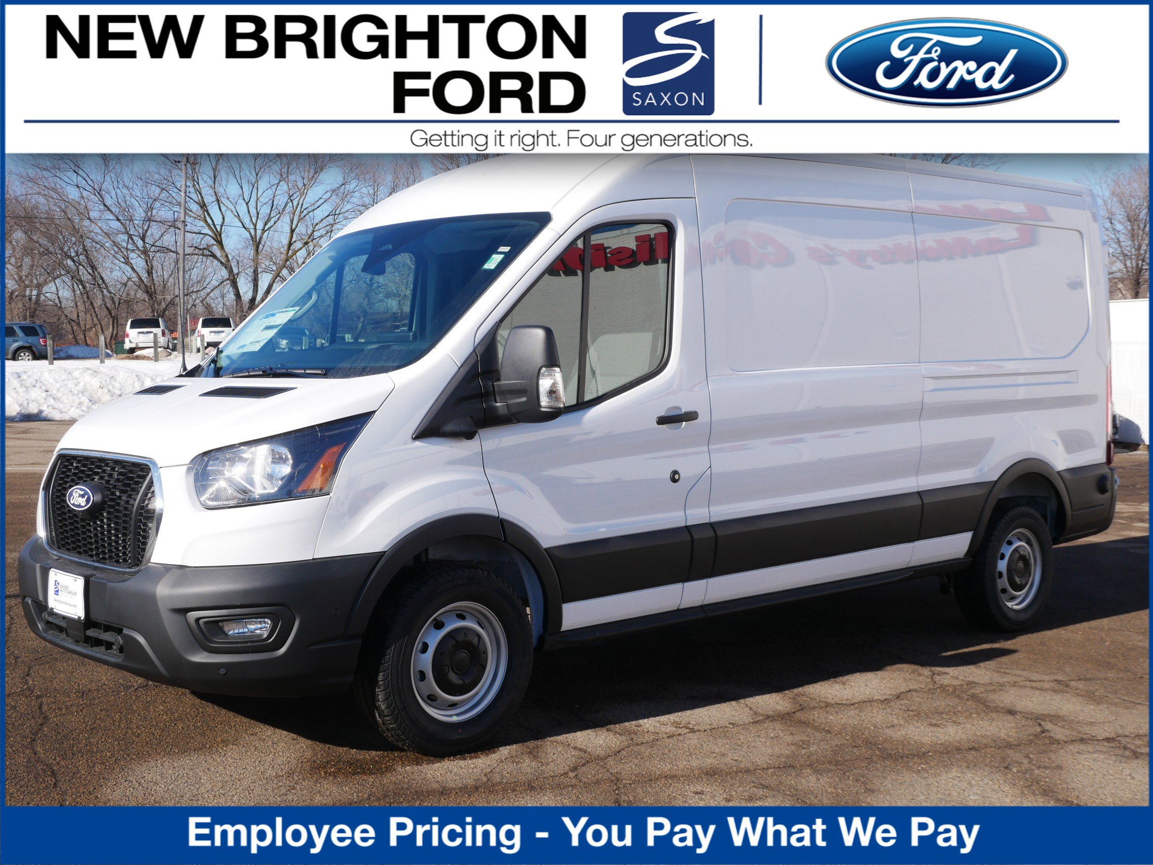 New 2026 Ford Transit 350 148 Medium Roof w/ Load Area Protection Package RWD image 1