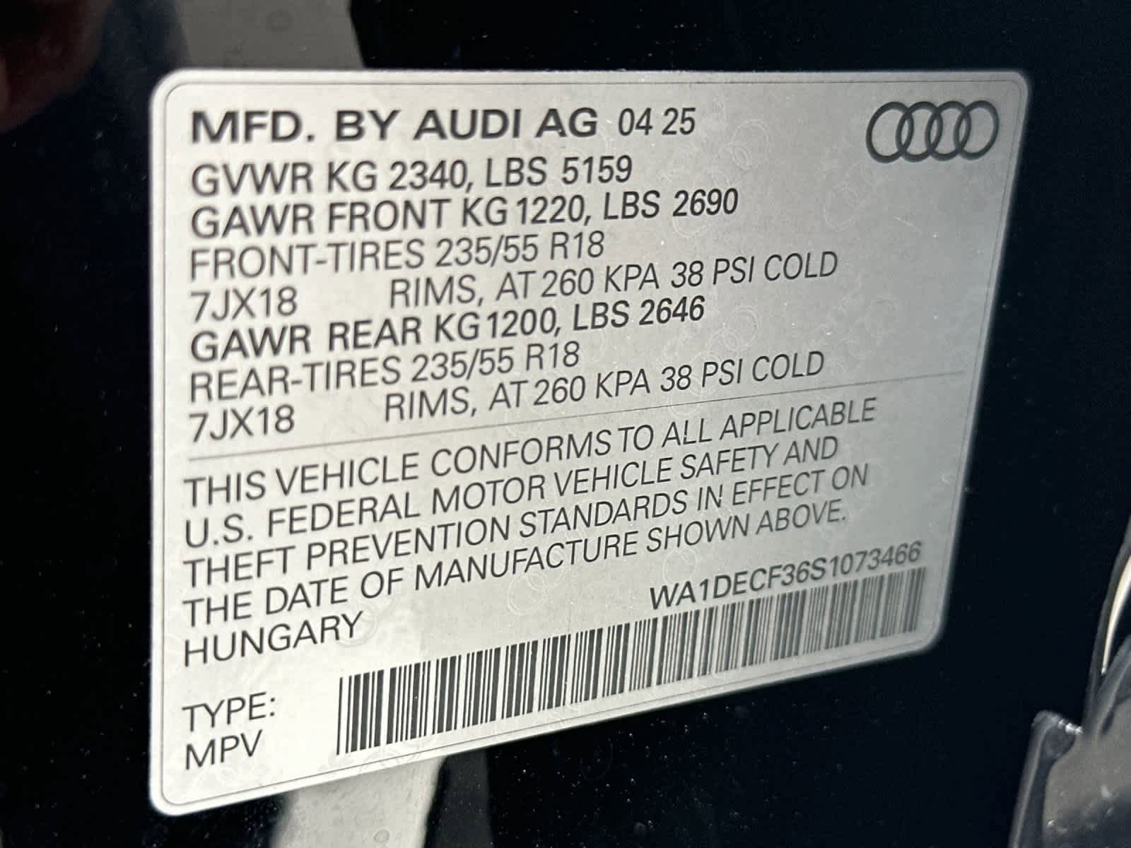 Used 2025 Audi Q3 2.0T Premium w/ Convenience Package AWD/4WD image 28