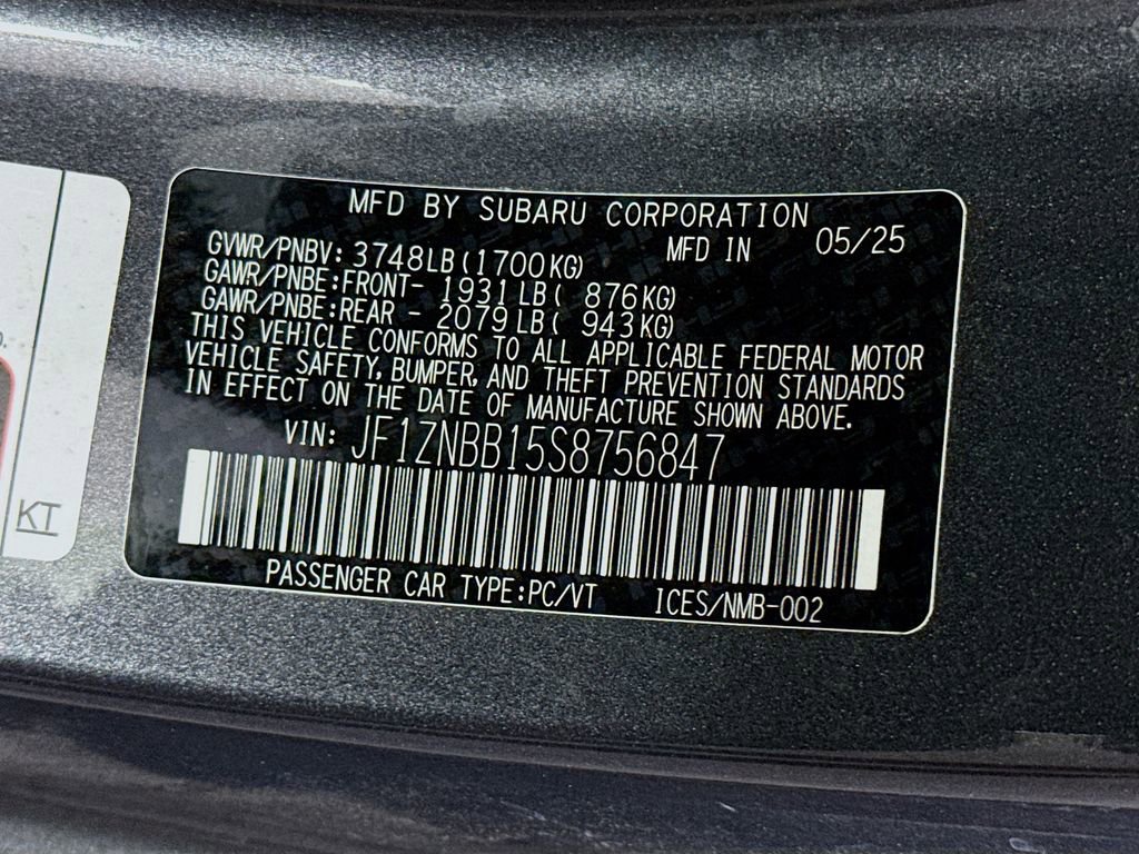 Certified 2025 Toyota GR86 w/ Performance Package RWD image 34