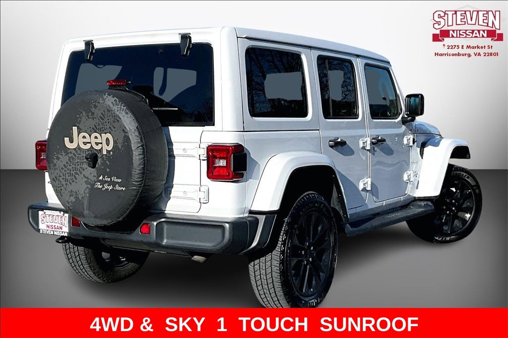 Used 2021 Jeep Wrangler Unlimited Sahara w/ Cold Weather Group image 6