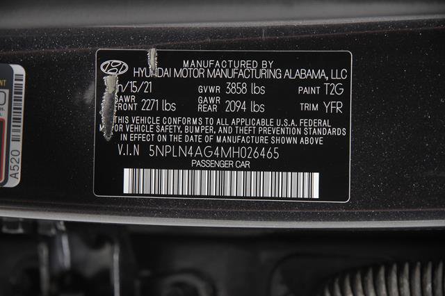 Used 2021 Hyundai Elantra SEL w/ Convenience + Premium Package FWD image 20
