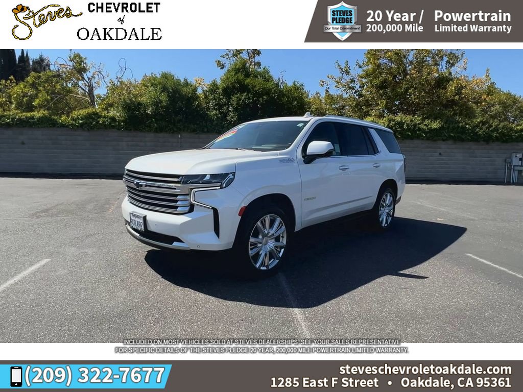 Certified 2021 Chevrolet Tahoe High Country AWD/4WD image 5