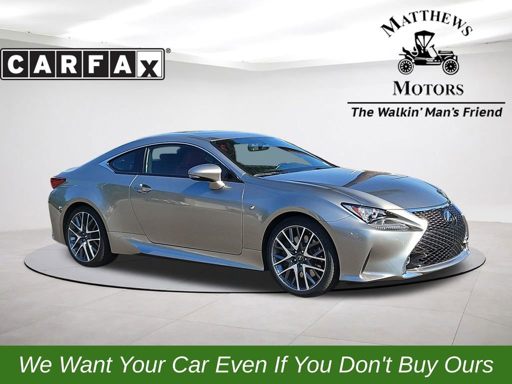 Used 2017 Lexus RC 350 F Sport