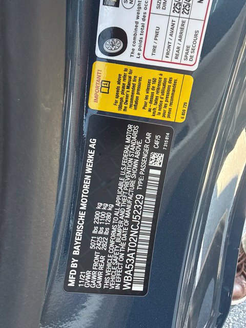 Used 2022 BMW M440i Convertible w/ Shadowloine Package RWD image 4
