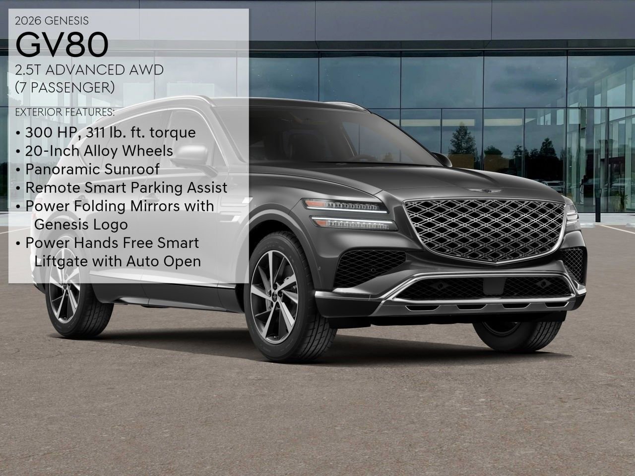 New 2026 Genesis GV80 2.5T Advanced image 4