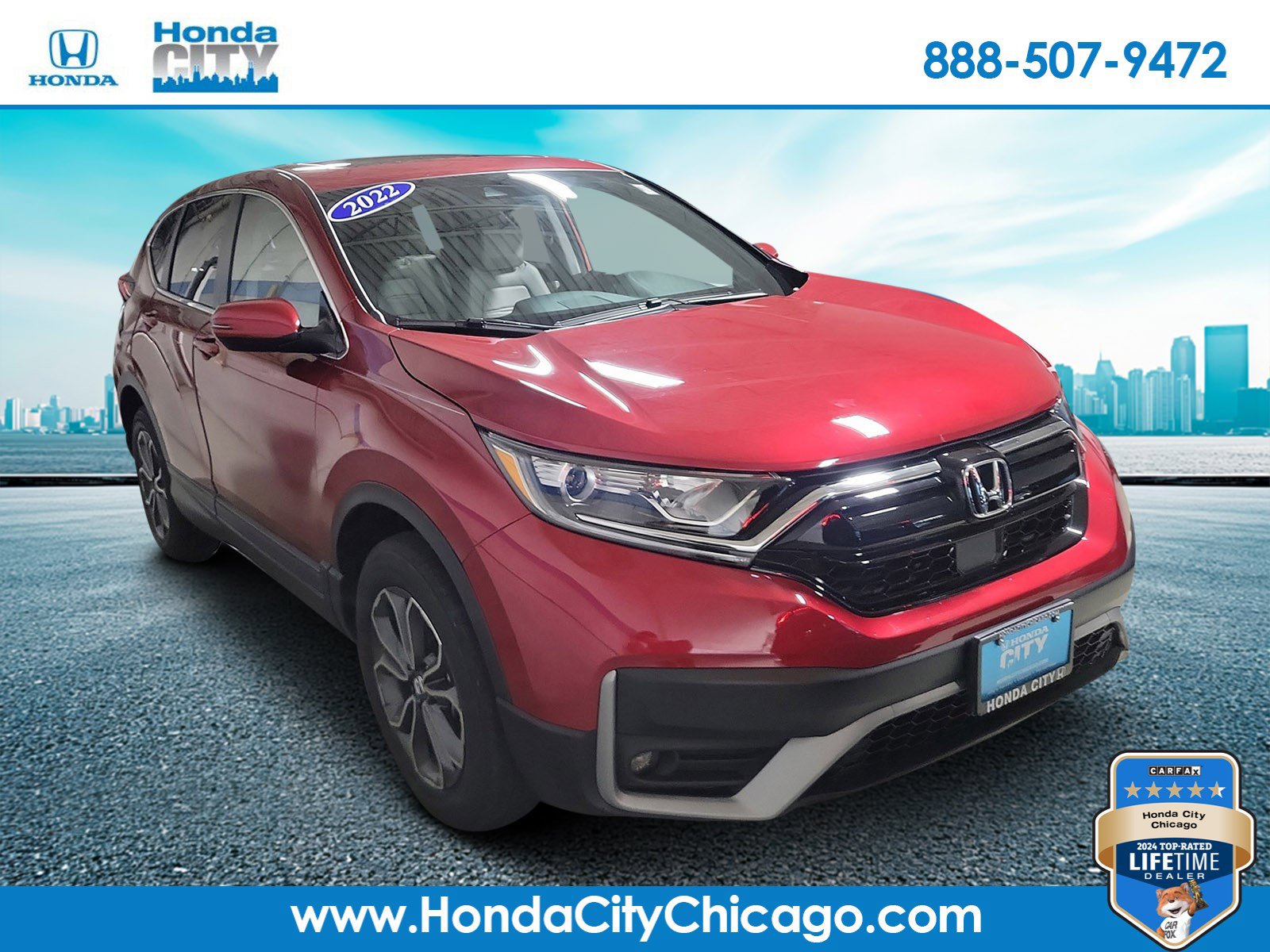 Certified 2022 Honda CR-V EX-L