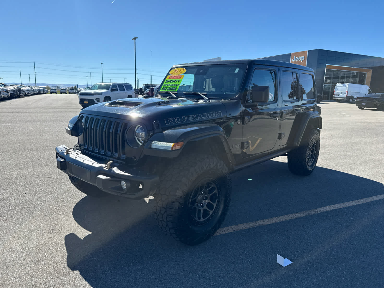 Certified 2022 Jeep Wrangler Unlimited Rubicon w/ Xtreme Recon 35" Tire Package AWD/4WD image 3