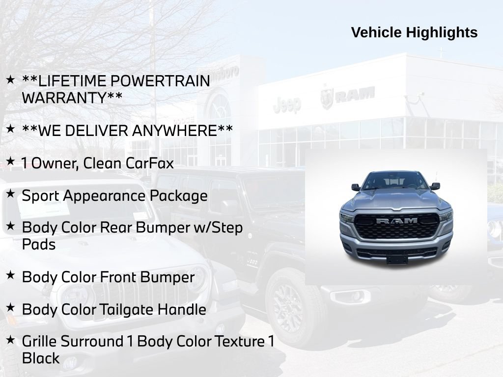 Used 2025 RAM 1500 Big Horn AWD/4WD image 5
