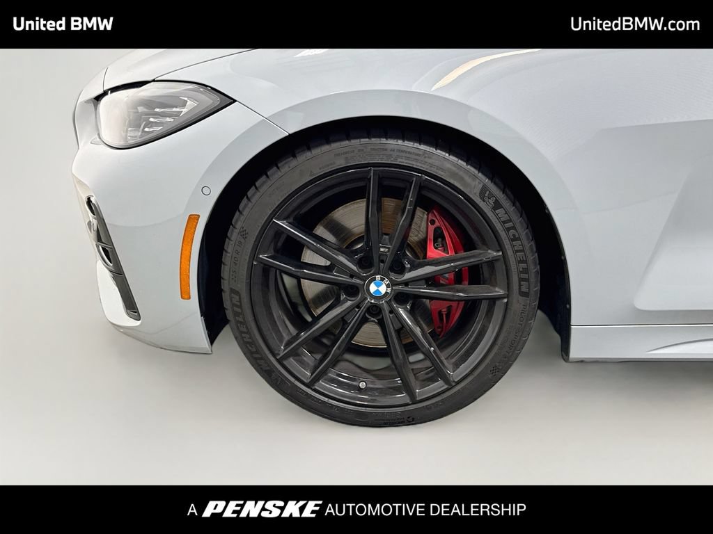 Certified 2024 BMW 430i Convertible w/ M Sport Package RWD image 9