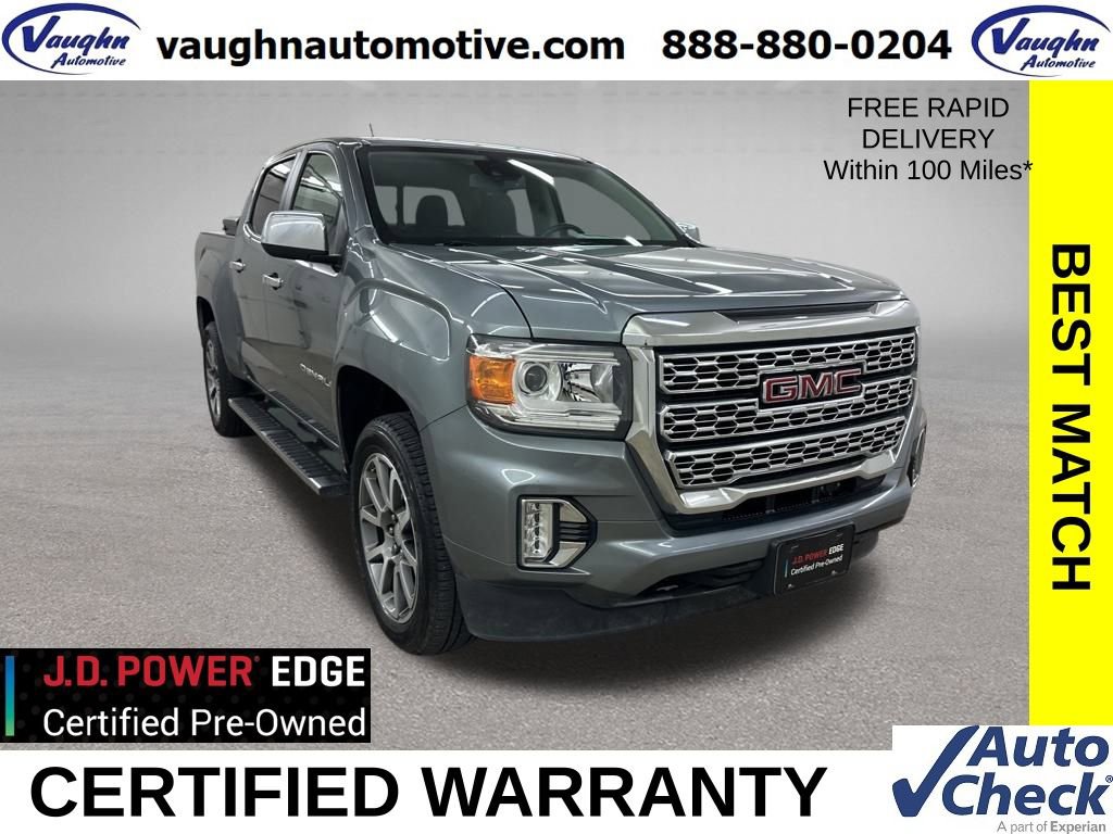 Certified 2021 GMC Canyon Denali