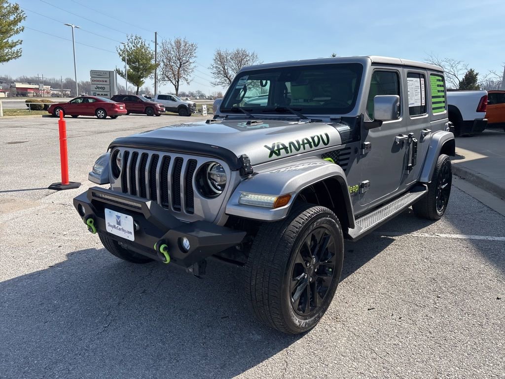 Used 2021 Jeep Wrangler Unlimited Sahara AWD/4WD image 12