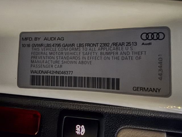 Used 2017 Audi A4 2.0T Premium w/ Convenience Package image 29