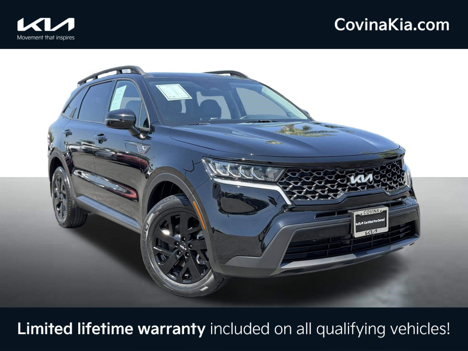 Certified 2022 Kia Sorento S w/ Panoramic Sunroof Package AWD/4WD 360° Tour